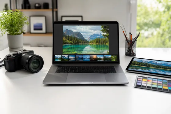 AVIF resize settings artwork with high-quality image preview and dimensions panel